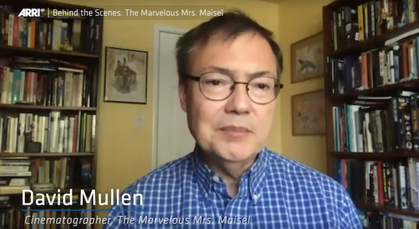 Rencontre avec le Directeur de la photo David Mullen, ASC, sur The Marvelous Mrs. Maisel - Union des Chefs Opérateurs