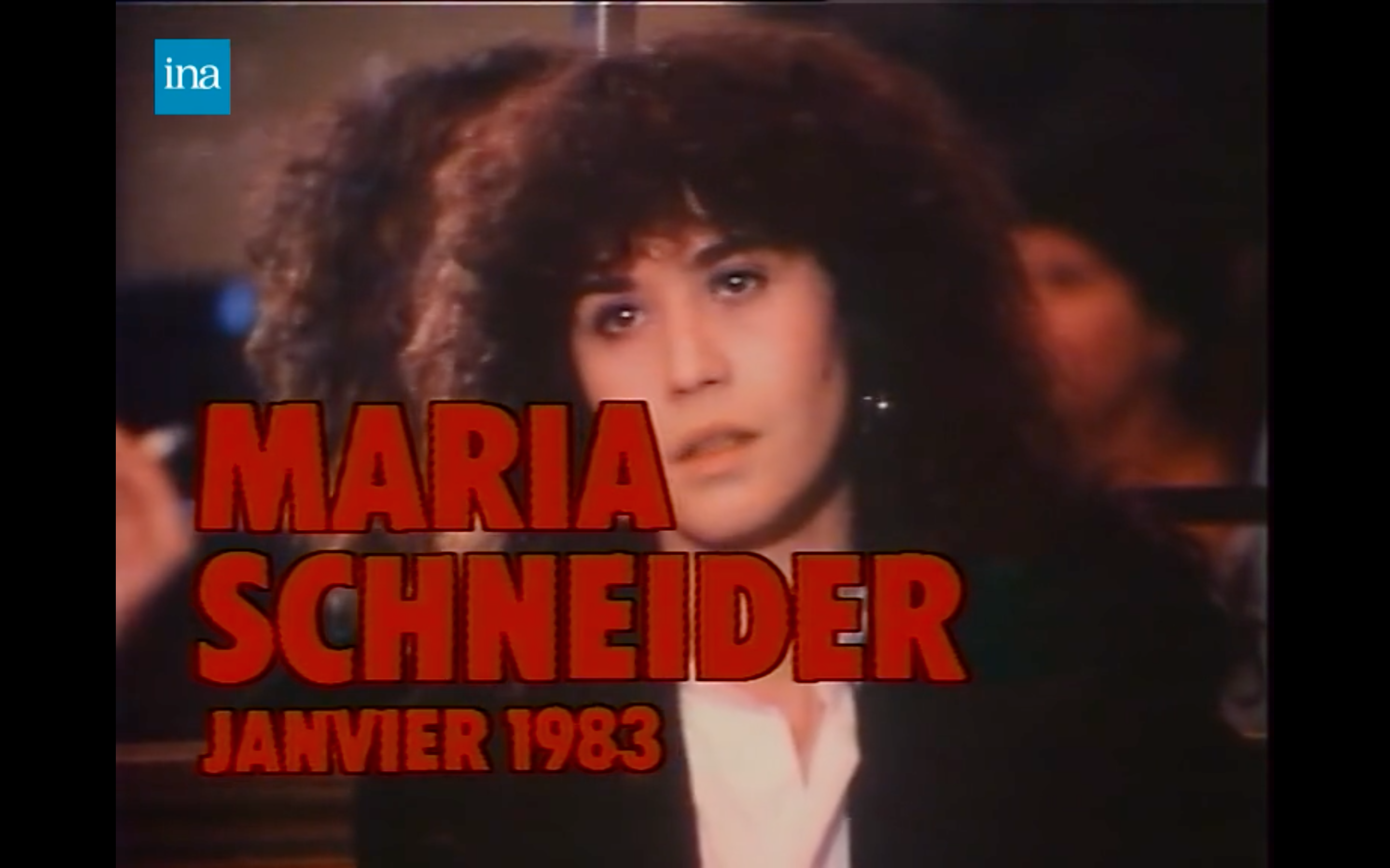 Maria Schneider 1983